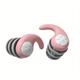 1 Pair Sleeping Ear Plugs Silicone Soft Comfortable Earplugs Sound Insulation Noise Reduction Earbuds Noise Filter Sleeping Swimming Waterproof Three Layers Mute
