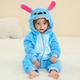 Kid's Kigurumi Pajamas Nightwear Onesie Pajamas Animal Animal Onesie Pajamas Cute Flannelette Cosplay For Boys and Girls Animal Sleepwear Cartoon