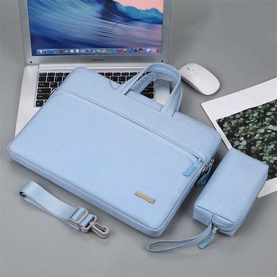 Laptop Briefcases 12 13.3 14 inch Compatible with Macbook Air Pro, HP, Dell, Lenovo, Asus, Acer, Chromebook Notebook Waterpoof Oxford Cloth Solid Color for Travel Colleages Schools
