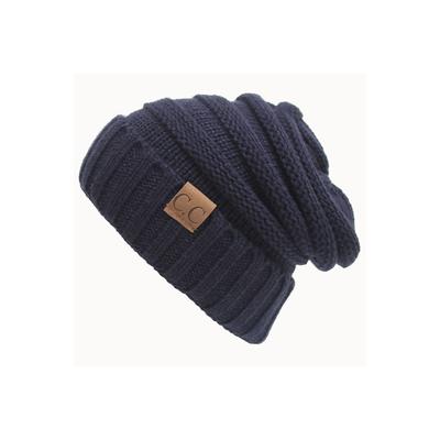 Women's Beanie Slouchy Street Dailywear Casual Pure Color Wine Blue Hat Work Orange Gray Fall Winter