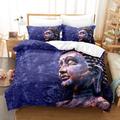 Buddha pattern Print Duvet Cover Bedding Sets Comforter Cover with 1 print Print Duvet Cover or Coverlet,2 Pillowcases for Double/Queen/King