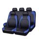Universal PU Leather Car Seat Covers Set, Full Coverage Car Seat Protector Covers Fit For Cars, Trucks, SUVs