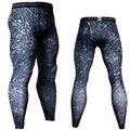 Men's Compression Pants Running Tights Leggings Base Layer Sports Outdoor Athletic Indoor Winter Spandex Breathable Moisture Wicking Soft Running Jogging Training Slim Sportswear Activewear Black