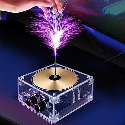 Bluetooth Music for Tesla Coil Loudspeaker Wireless Transmission Experiment Desktop Toy Model Valentine's Day Surprise for Her/Him for Christmas Gifts