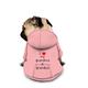 Dog Cat Pet Pouch Hoodie Graphic Quotes Sayings Fashion Casual Outdoor Casual Daily Winter Dog Clothes Puppy Clothes Dog Outfits Breathable Black White Yellow Costume for Girl and Boy Dog Polyster