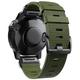 Watch Band for Garmin Fenix 7 7X 6 6X Forerunner 955 945 935 Instinct 2X Solar Epix Approach S62 S60 Marq Descent G1 Quatix 7 Nylon Replacement Strap Quick Fit 22 26mm Military Protective Wristband