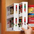 Rotating Spice Racks, Free Standing Spice Jar Rack Rotating Cupboard Organisers Kitchen Storage Rack Shelf Holders Cabinet Organiser Seasoning Storage Box for Spices Condiments Cans