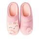 Women's Slippers Fuzzy Slippers Fluffy Slippers House Slippers Warm Slippers Home Cartoon Cat Winter Flat Heel Round Toe Fashion Cute Plush Satin Pink Grey Black Pink