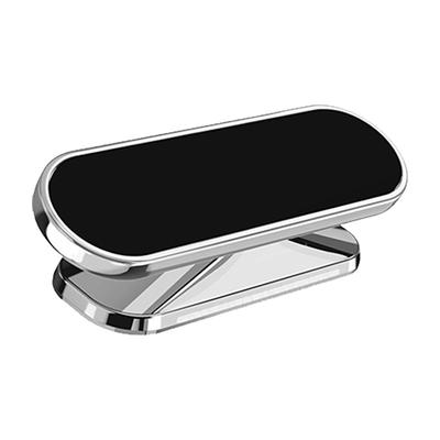 Magnetic Car Phone Holder Mount Easily Install 360° Rotation Magnetic Type Dashboard Mini Strip Shape Stand Compatible with All Smartphones