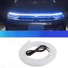 Running Lights Car Dynamic Starts Scanning Through Daytime LED Super Bright Hood Light Dual Mode Hood Light Bar