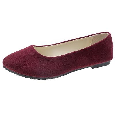 Women's Soft Comfortable Foldable Ballet Flats – Lightweight Casual Shoes for Travel, Office, or Everyday Wear