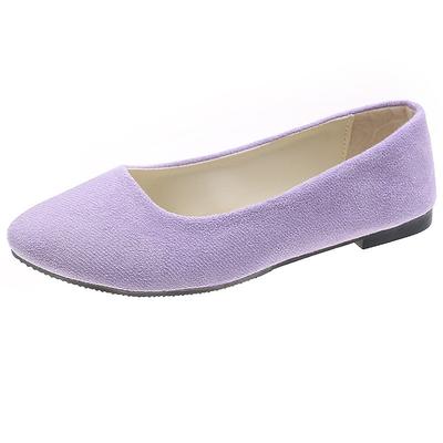 Women's Soft Comfortable Foldable Ballet Flats – Lightweight Casual Shoes for Travel, Office, or Everyday Wear