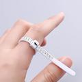 1pc Ring Sizer, Sizer Measuring Tool, Reusable Finger Size Measuring Tape ,Jewelry Sizing Tool 1-17 USA Rings Size