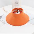 14 Colors Summer Folding Empty Top Hat Straw Hat Sun Hat Beach Hat Sunshade Sun Hat Panama Women's Men's Straw Hat