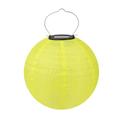 12 Solar Powered Lanterns Waterproof Outdoor Nylon Cloth Paper Lantern Lamps Garden Hanging Paper Lanterns