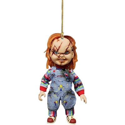 Halloween DIY Horror Movie Ornament Acrylic Rearview Mirror Hanging Charm Dangling Pendant for Car Decoration