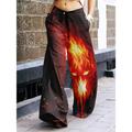 Trousers Palazzo Pants Wide-Leg Pants Print Street Style Punk Gothic Pants For Women's Adults' 3D Print