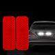 10Pcs Car Reflective Sticker Traffic Safety Night Warning Mark Car Reflective Strip Tape Luminous Car Bumper Reflective Decals