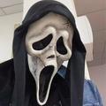 Ghostface Mask Devil Ghost Cosplay Costumes Latex Horror Masks Ghost Face Scream Helmet Creepy Halloween Party Masquerade Props