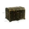 Gold Plated Search For Treasure Pirates Treasure Chest Children's Plastic Halloween Treasure Chest Toys