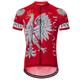 21Grams Men's Cycling Jersey Short Sleeve Bike Jersey Top with 3 Rear Pockets Mountain Bike MTB Road Bike Cycling UV Resistant Breathable Quick Dry Back Pocket Wine Red Red Green Canada National Flag