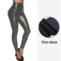 ebay wish new multi-color leather pants women high waist leather pants leggings women four-sided elastic hip lift sexy women's pants