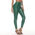 ebay wish new multi-color leather pants women high waist leather pants leggings women four-sided elastic hip lift sexy women's pants