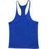 Men's Running Tank Workout Tank Muscle Tank Tops Deep U Sleeveless Yoga Sports Outdoor Casual Activewear Gym Breathable Soft Solid Color Crimped Royal Blue Crimped gray Activewear Cotton Blend