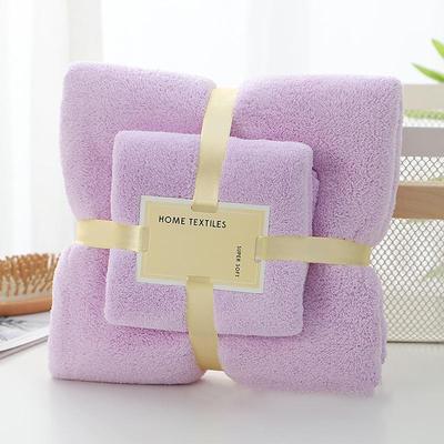 Bath Towels Set for Bathroom,Thick,SoftAbsorbent Fleece Bath Towels,1PC Bath Towel1PC Hand Towel,Microfiber Quick Dry Bath Towel,Multipurpose Bath Sheets Towels for Bath, Gym and Spa