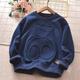 Kids Boys Sweatshirt Letter Bear Long Sleeve Crewneck Spring Fall Fashion Cool Daily Cotton Outdoor Casual