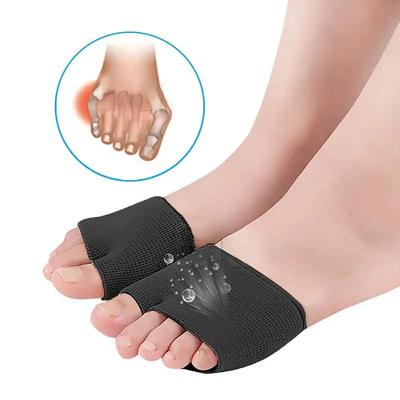1pair Unisex Metatarsal Pads Thick Breathable Ball Of Foot Cushions