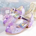Girls' Heels Dress Shoes Flower Girl Shoes Princess Shoes School Shoes Leather PU Portable Breathability Non-slipping Princess Shoes Big Kids(7years ) Little Kids(4-7ys) School Gift Daily Walking
