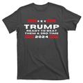 Red And White Stripes T-Shirt Mens 3D Shirt For Election Black 2024 Cotton Trump Mugshot Never Surrender Unisex Classic Travesty Of Justice Crew Neck Clothing Apparel Stamping Outdoor Street