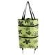 Folding Shopping Pull Cart Trolley Bag With Wheels Foldable Shopping Bags Reusable Grocery Bags Food Organizer Vegetables Bag