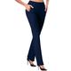 Women's Dress Pants Flared Pants Pants Trousers Solid Color Side Pockets Full Length Micro-elastic Fashion Valentine's Day Office / Career Black Red S M