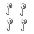 4/8/12pcs Multi-Purpose Heavy Duty Magnetic Hook Strong Neodymium Magnets Hooks for Home Refrigerator Grill Kitchen Key Holder