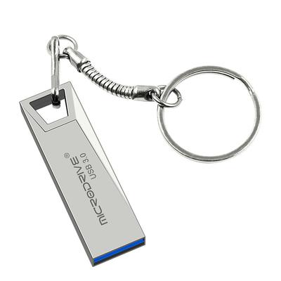 High Speed USB 3.0 Metal Flash Drive 32GB 64GB 128GB Pendrive Waterproof usb drive Pen Mini memory Sticks with key ring