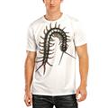 Men's T shirt Tee Animal Spiders Round Neck Cream Linen Black Light gray Dark Gray 3D Print Plus Size Daily Short Sleeve Print Clothing Apparel Basic Designer Casual Big and Tall