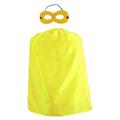Superhero Cosplay Costume Cloak Mask Boys Girls' Movie Cosplay Cosplay Halloween Black Yellow Pink Halloween Carnival Masquerade Cloak Mask
