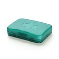 6-Grid Travel Pill Organizer, Moisture Proof Small Pill Box, Daily Pill Case, Portable Medicine Vitamin Holder Container