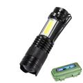 Mini Led Flashlight Handheld Flashlights / Torch LED Emitters Automatic Mode with USB Cable Easy Carrying Durable Pocket Work Light Outdoor Camping Fishing Climbing