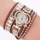 Luxury Ladies Fashion Love Dial Bracelet Watch Women Dress Rhinestone Soft Strap Quartz Watches Montre Femme