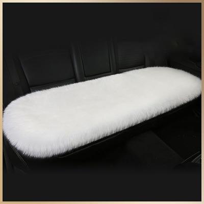 New Fur Car Seat Covers Fiber Faux Auto Seats Cushion Long Plush Winter Warm Seats Mats Universal 12 Colors