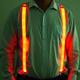 Light Up Men's Led Suspenders Bow Tie Perfect For Music Suspenders Illuminated Led Festival Costume Party