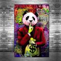 Wall Art Canvas Prints Posters Painting Mr.Panda Quote Artwork Picture Home Decoration Décor Rolled Canvas No Frame Unframed Unstretched