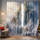 Blackout Curtains, Curtains for Bedroom Living Room Thermal Insulated Curtains, Window Treatments Patterned Drapes Panels