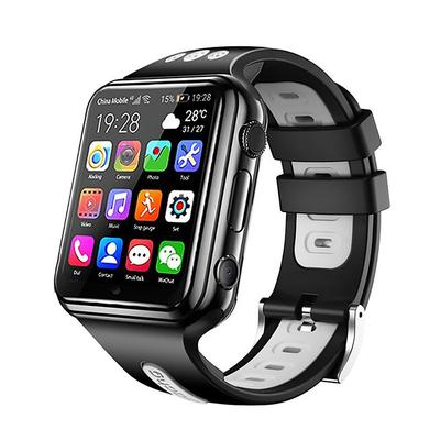 W5 Smart Watch 1.54 inch Smartwatch Fitness Running Watch 4G Call Reminder Activity Tracker Community Share Camera Compatible with Android iOS IP 67 Kid's Women Men Hands-Free Calls Video with Camera