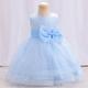 New child flower girl one-year-old dress birthday full moon misty gauze princess dress girls party dresses