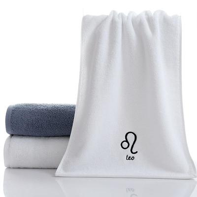 Constellation Towel 100% Cotton Towel Creative Couple Gift Thickened Sports Face Towel Pure Cotton Towel