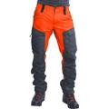 Men's Cargo Pants Work Pants Track Pants Streetwear Color Block Outdoor Ripstop Breathable Multi Pockets Sweat wicking Bottoms 6 Pockets Zipper Pocket Black Purple Cotton Work Hunting Fishing M L XL